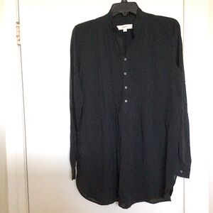 Vintage LOFT Buttoned Henley Top